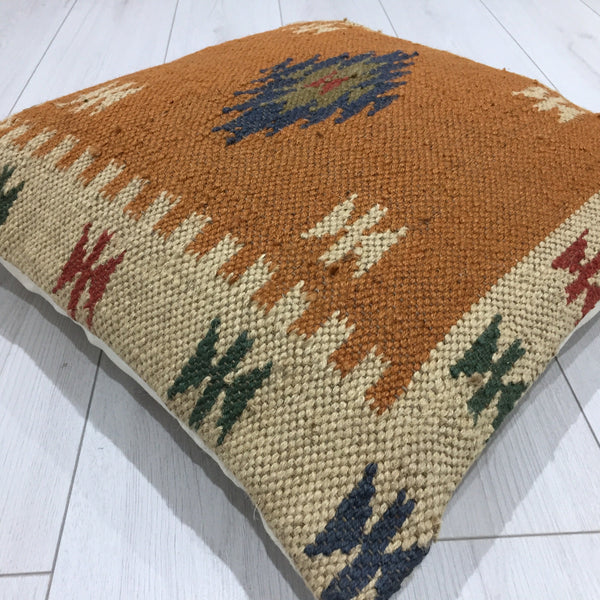 Handmade Kilim Cushion Covers Diamond Moroccan 24" 60cm - DesignsEmporium