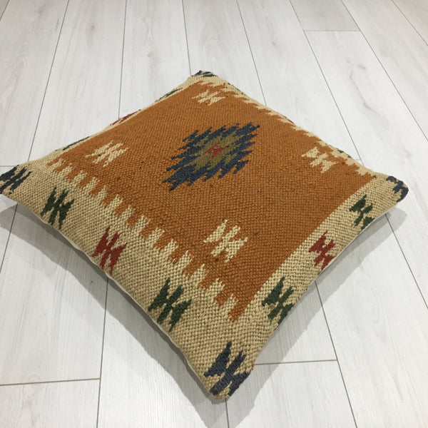 Handmade Kilim Cushion Covers Diamond Moroccan 24" 60cm - DesignsEmporium