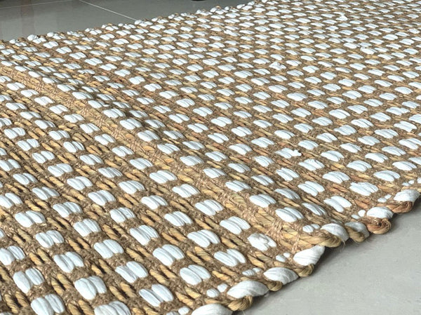 handloom rug jute cotton handmade