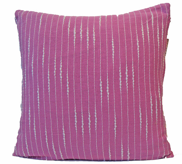 Stripe Cotton Cushion Cover 16x16 - DesignsEmporium