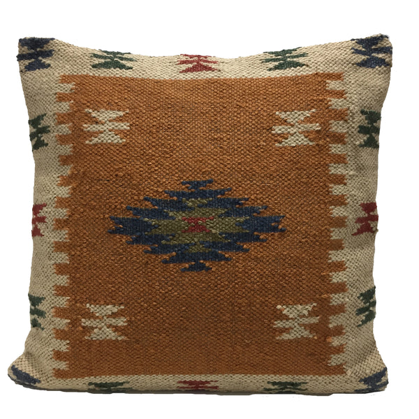Handmade Kilim Cushion Covers Diamond Moroccan 24" 60cm - DesignsEmporium